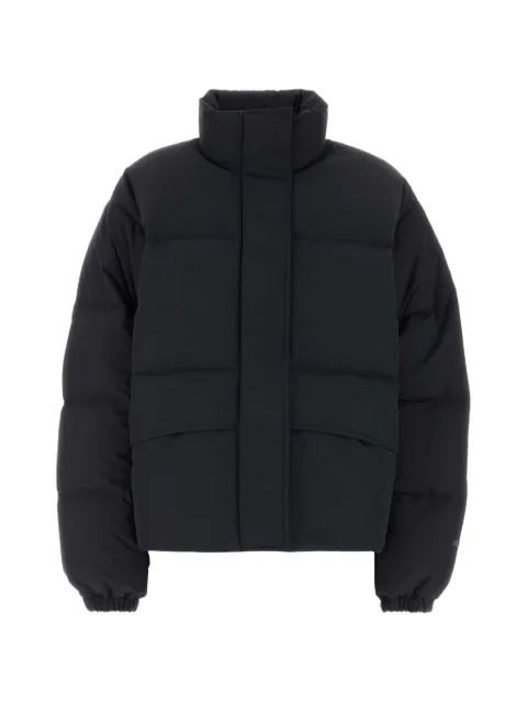 Jil Sander logo-print quilted puffer jacket
