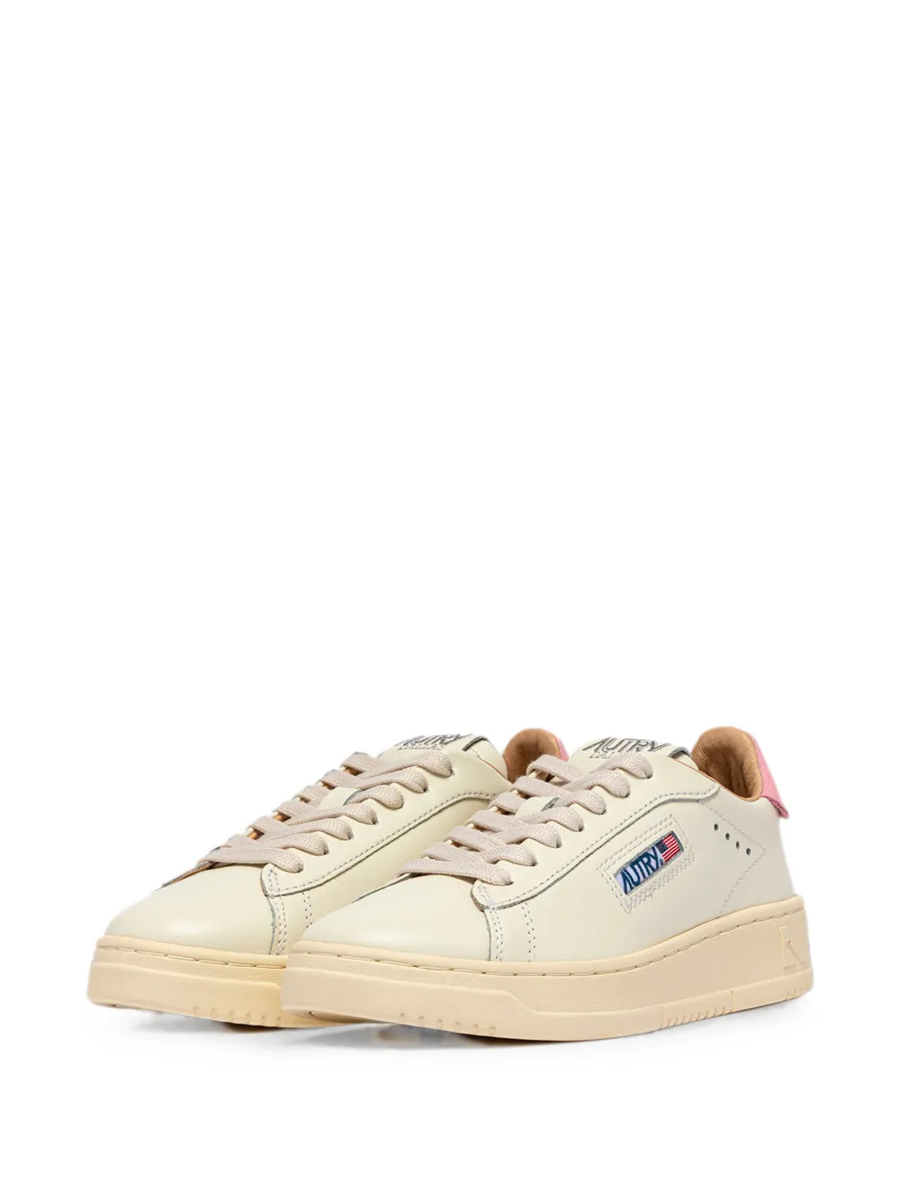 Autry Dallas leather sneakers Wit
