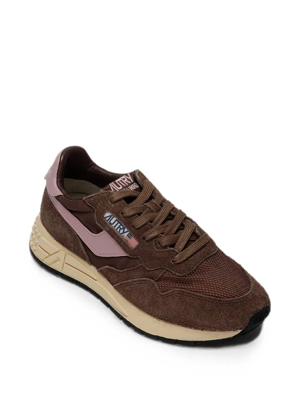 Autry Reelwind Low suede sneakers Bruin
