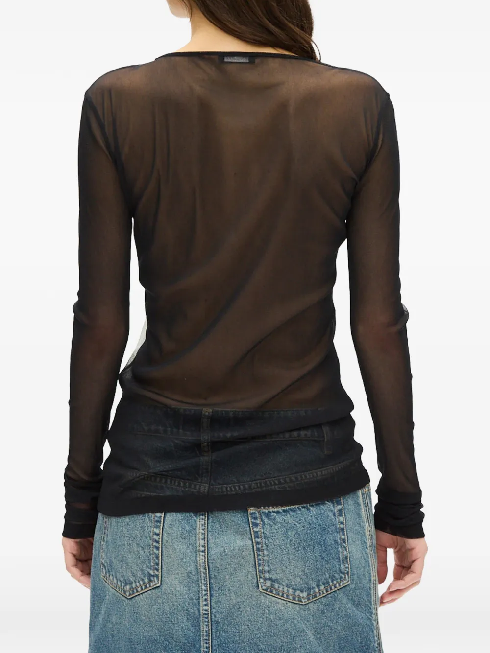 Ann Demeulemeester Fiene T-shirt Zwart