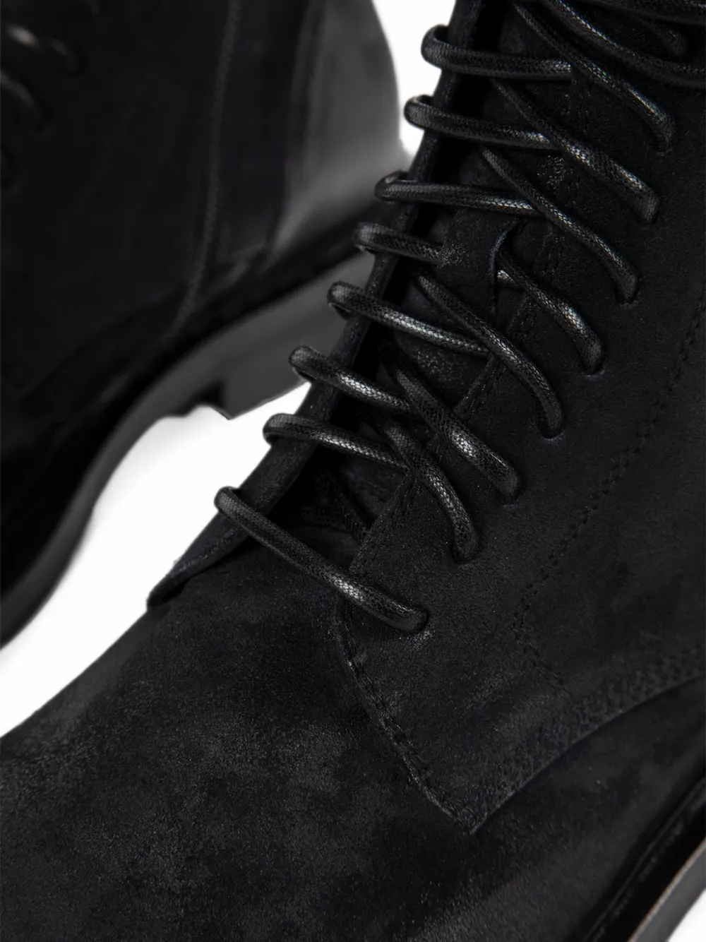 Ann Demeulemeester Danny lace-up ankle boots Zwart