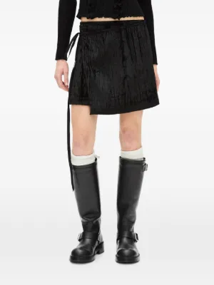 ANN DEMEULEMEESTER スカート ブラック 36 Ann Demeulemeester スカート通販 - FARFETCH
