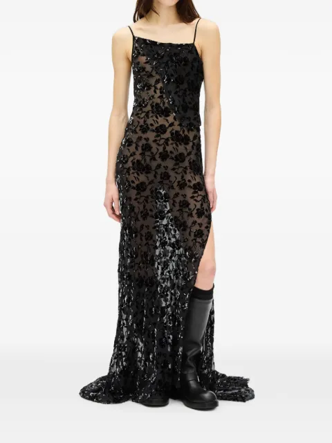 Ann Demeulemeester Aricia Maxikleid mit Blumenmuster