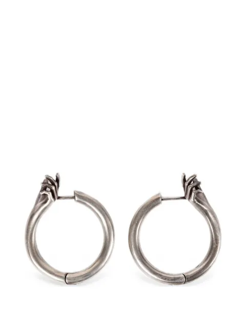 Ann Demeulemeester Cajsa hand-motif hoop earrings