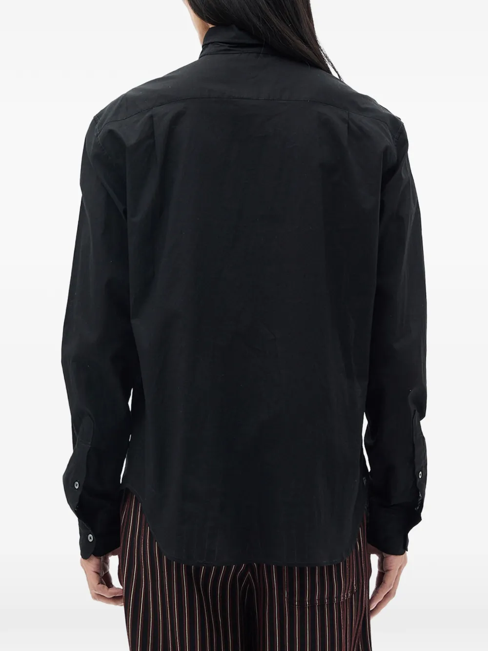 Ann Demeulemeester Button-down overhemd Zwart