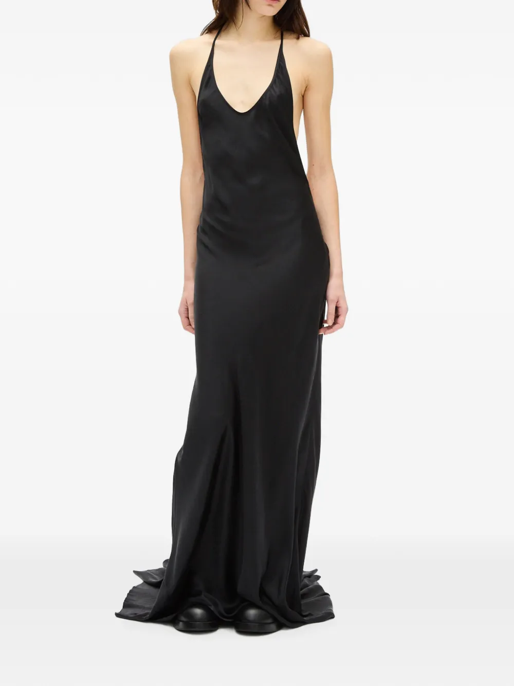 Ann Demeulemeester Eleonor maxi dress - Nero