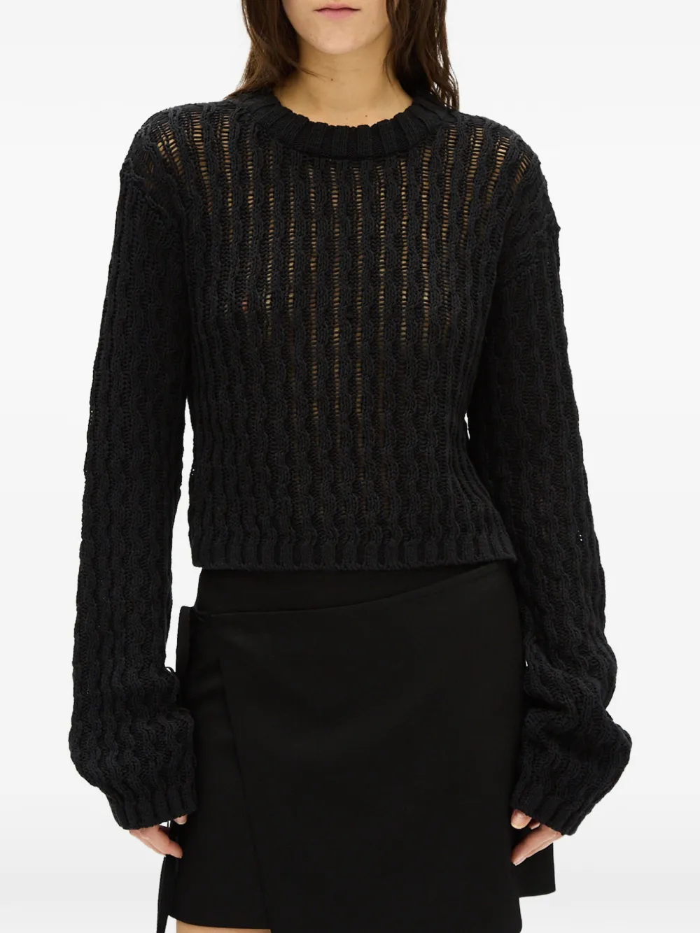 Ann Demeulemeester Reza sweater - Nero