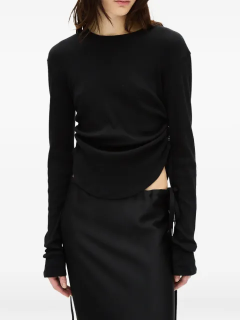 Ann Demeulemeester Dot Wrinkled T-shirt