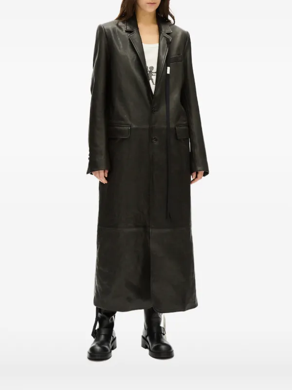 Ann Demeulemeester Virva Tailored Coat in Black