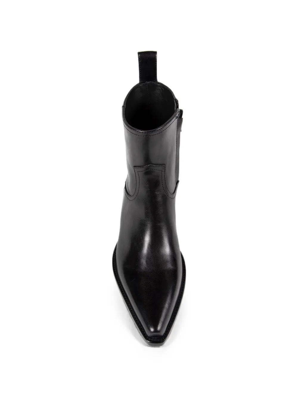 Ann Demeulemeester Imme pointed-toe ankle boots Zwart