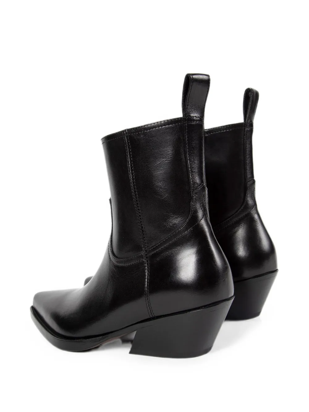 Ann Demeulemeester Imme pointed-toe ankle boots Zwart