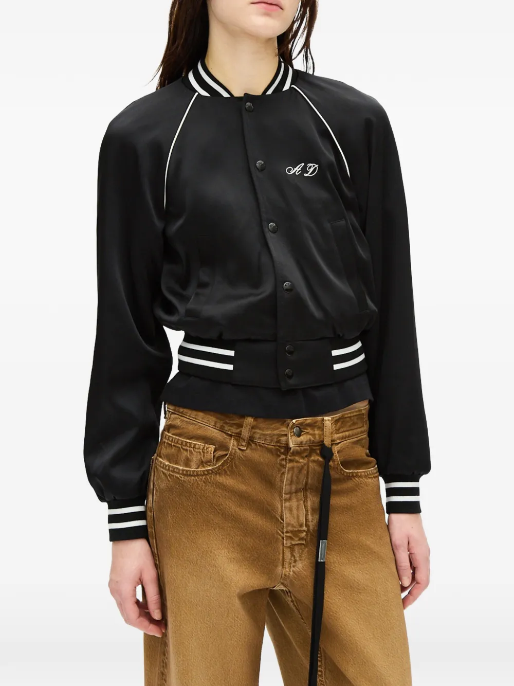 Ann Demeulemeester embroidered-details jacket