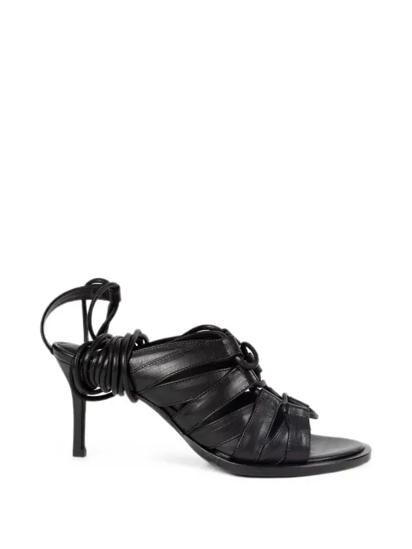 Ann Demeulemeester Livy Sandals in Black