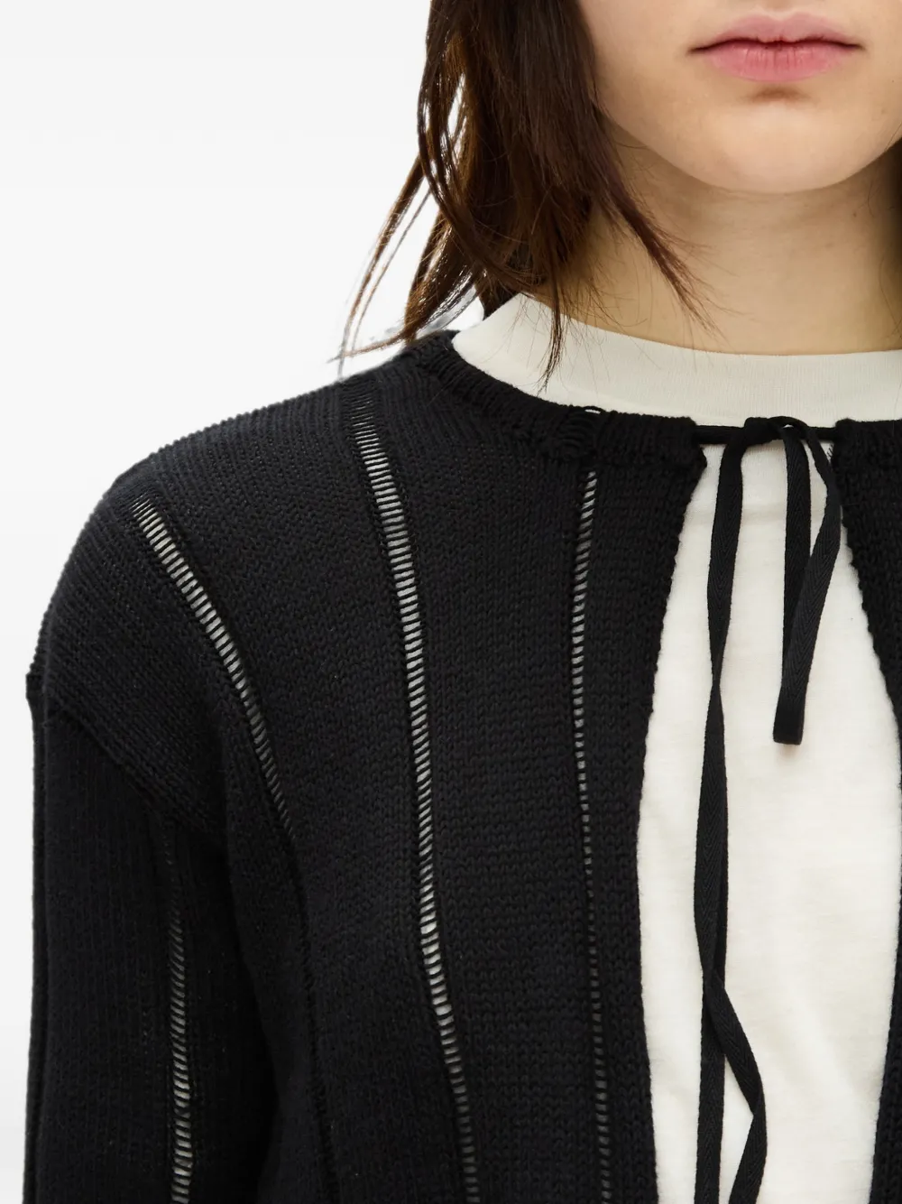 Ann Demeulemeester Jacklin vest Zwart