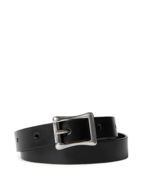 Ann Demeulemeester Sundvis buckle-fastening leather bracelet