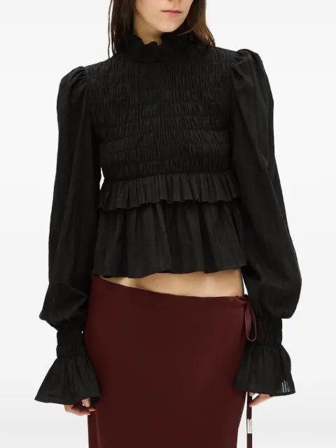 Ann Demeulemeester ruffled-details blouse
