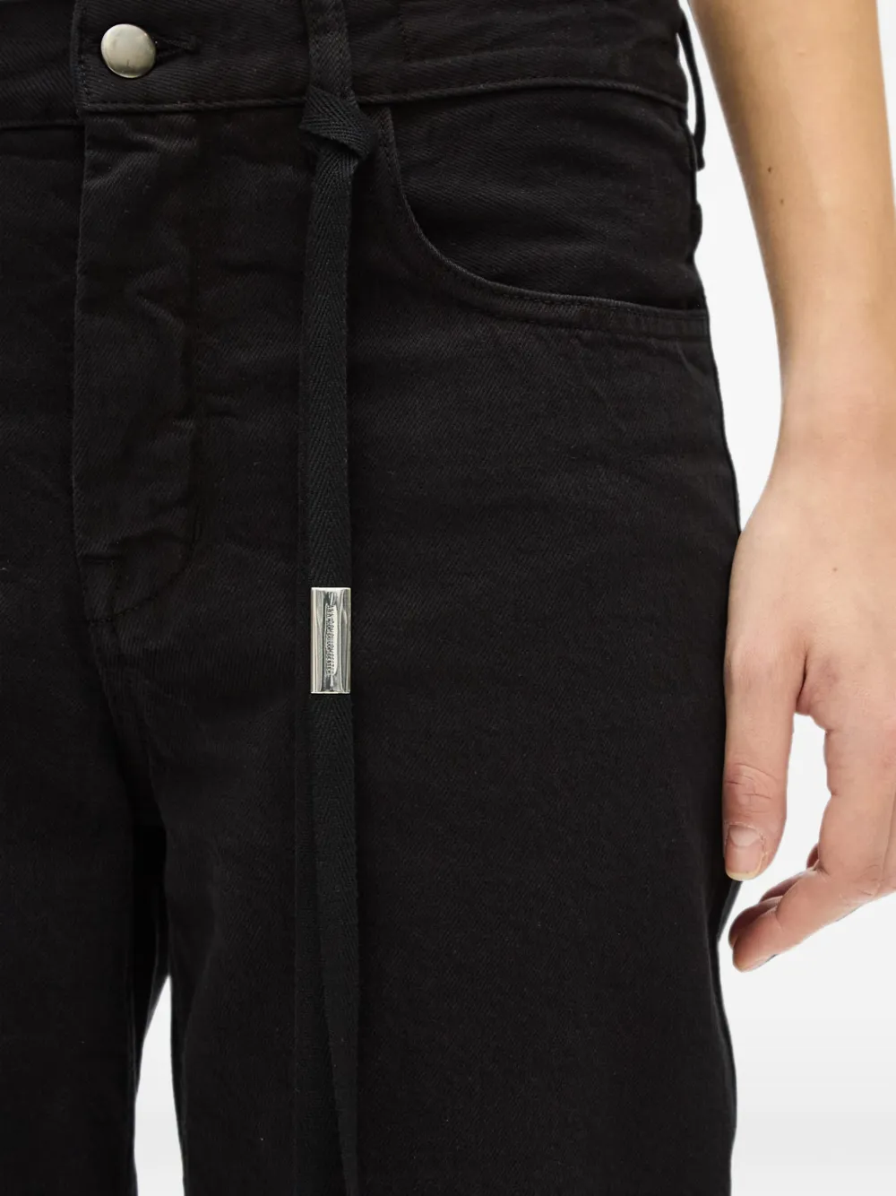Ann Demeulemeester Toos slim-fit jeans Zwart