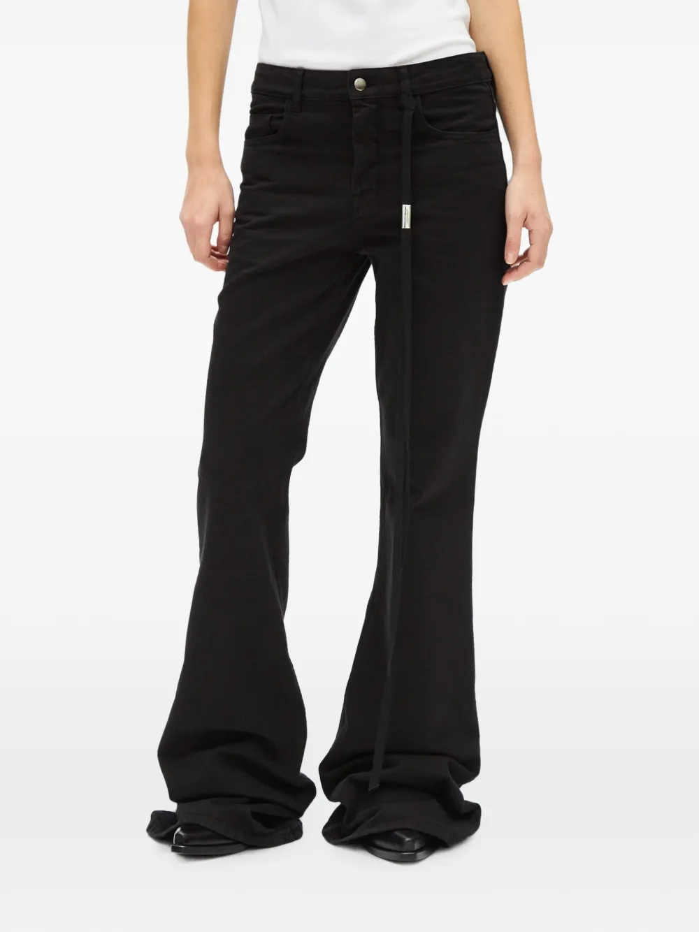 Ann Demeulemeester Toos slim-fit jeans - Nero
