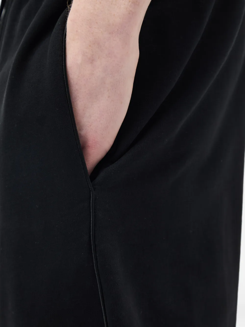 Ann Demeulemeester Fin straight trainingsbroek Zwart