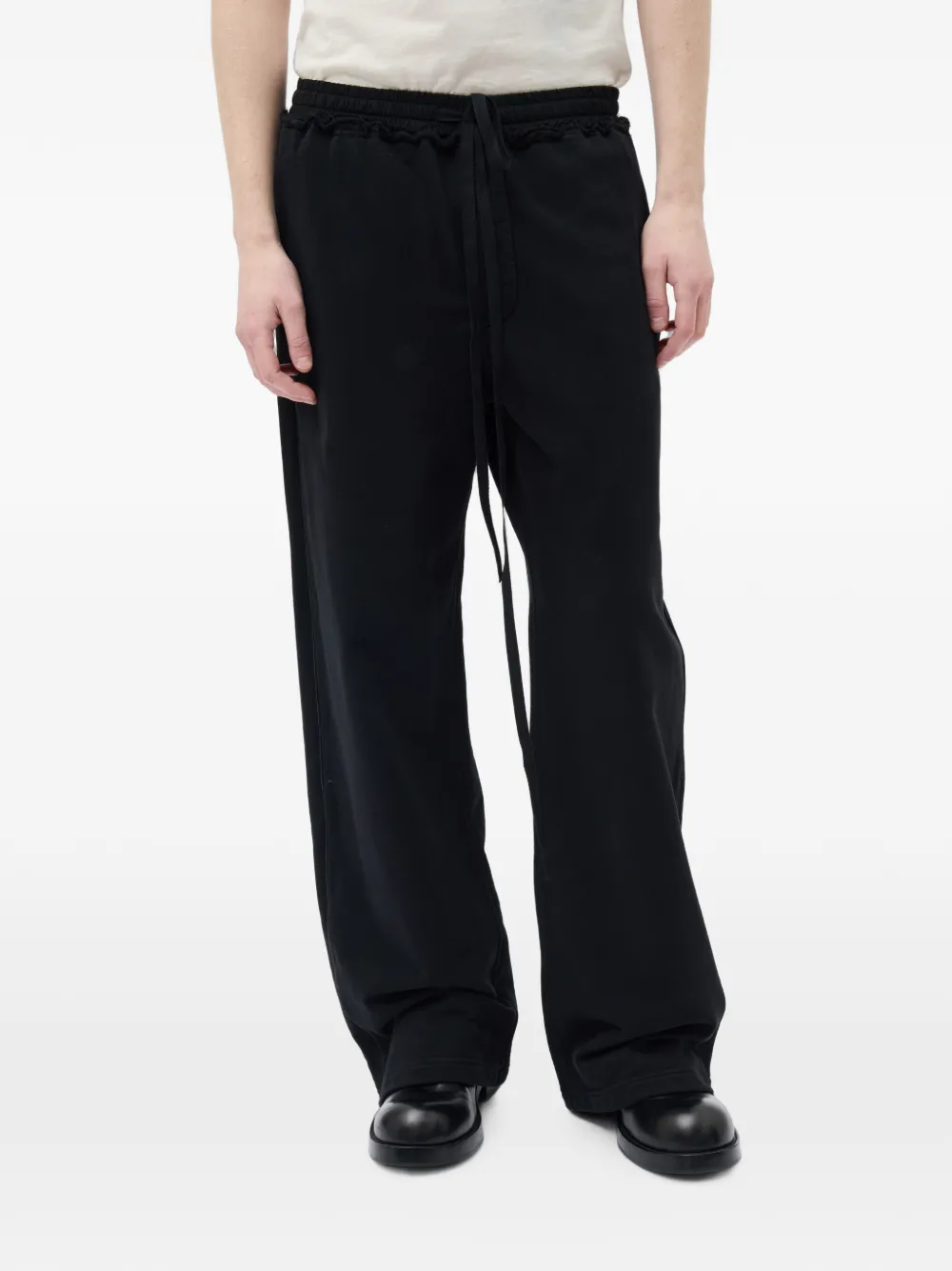 Ann Demeulemeester Fin lounge track pants - Nero