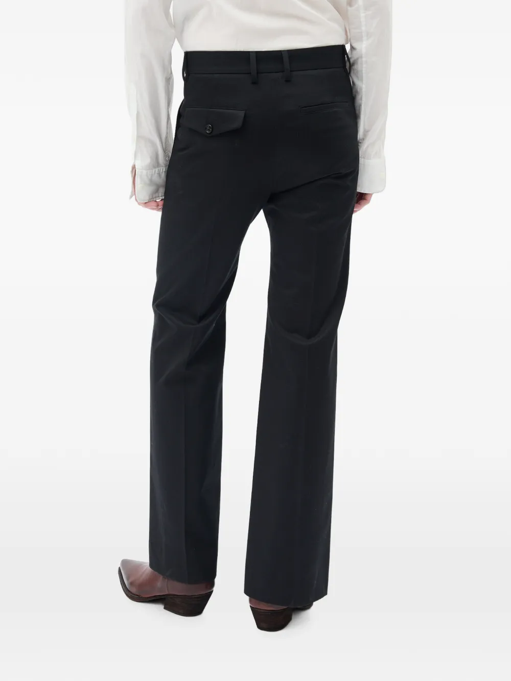 Ann Demeulemeester Pantalon Zwart