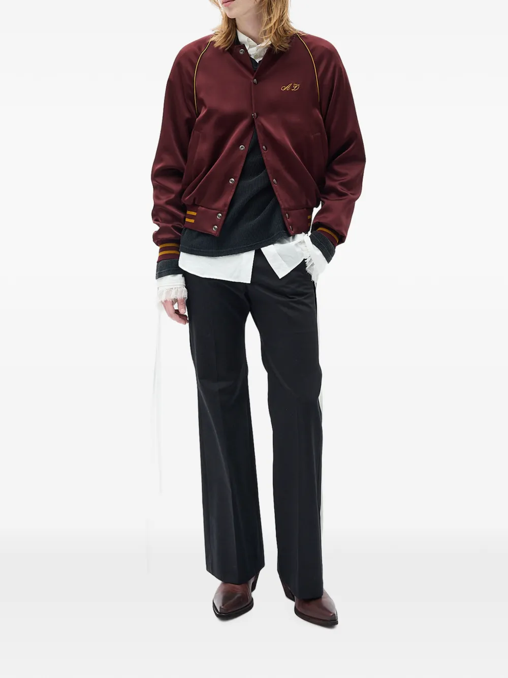 Ann Demeulemeester Pantalon Zwart