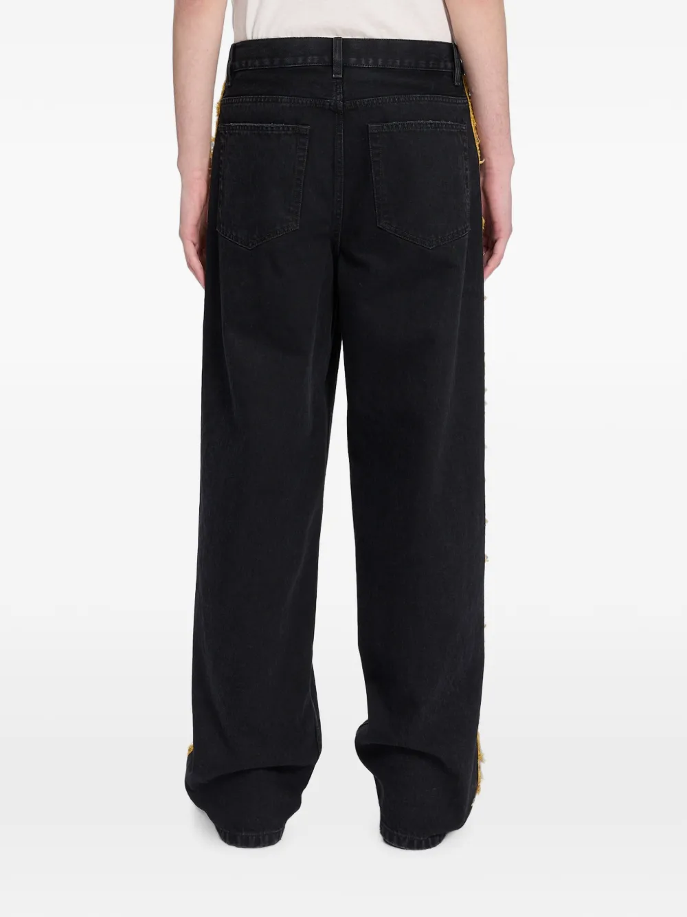 Ann Demeulemeester Hanno ruimvallende jeans Zwart
