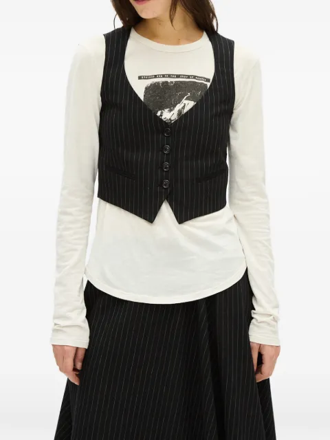 Ann Demeulemeester button-front waistcoat