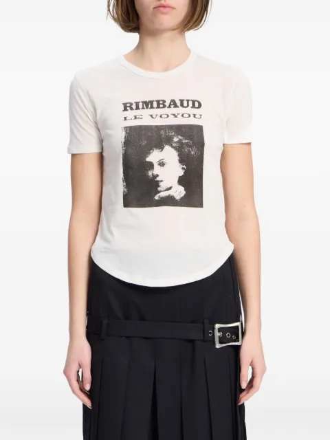 Ann Demeulemeester Le Voyou graphic-print T-shirt