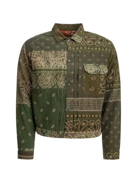 KAPITAL bandana-print reversible shirt jacket