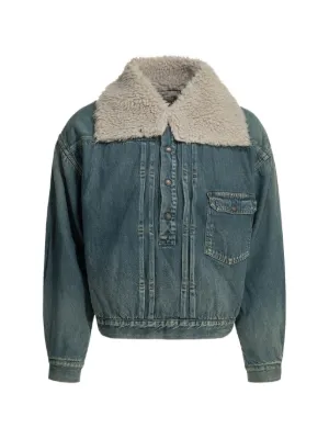 KAPITAL Boro Patchwork Denim Jacket | Blue | FARFETCH
