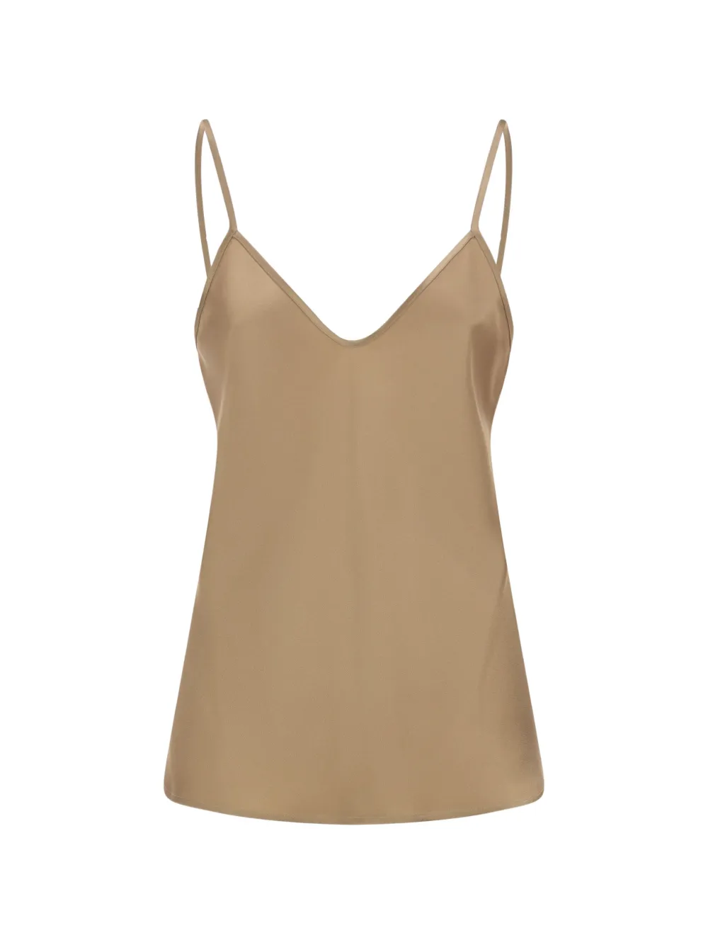 Max Mara V-neck sleeveless top - Nude