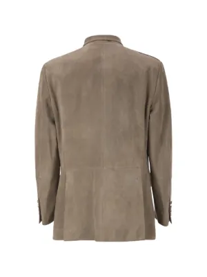 Brunello Cucinelli（ブルネロクチネリ）レザージャケット - FARFETCH