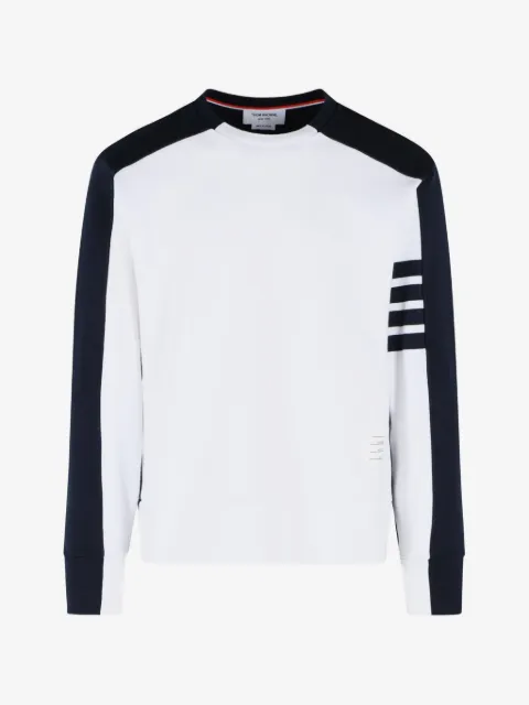 Thom Browne 4-Bar stripe sweatshirt