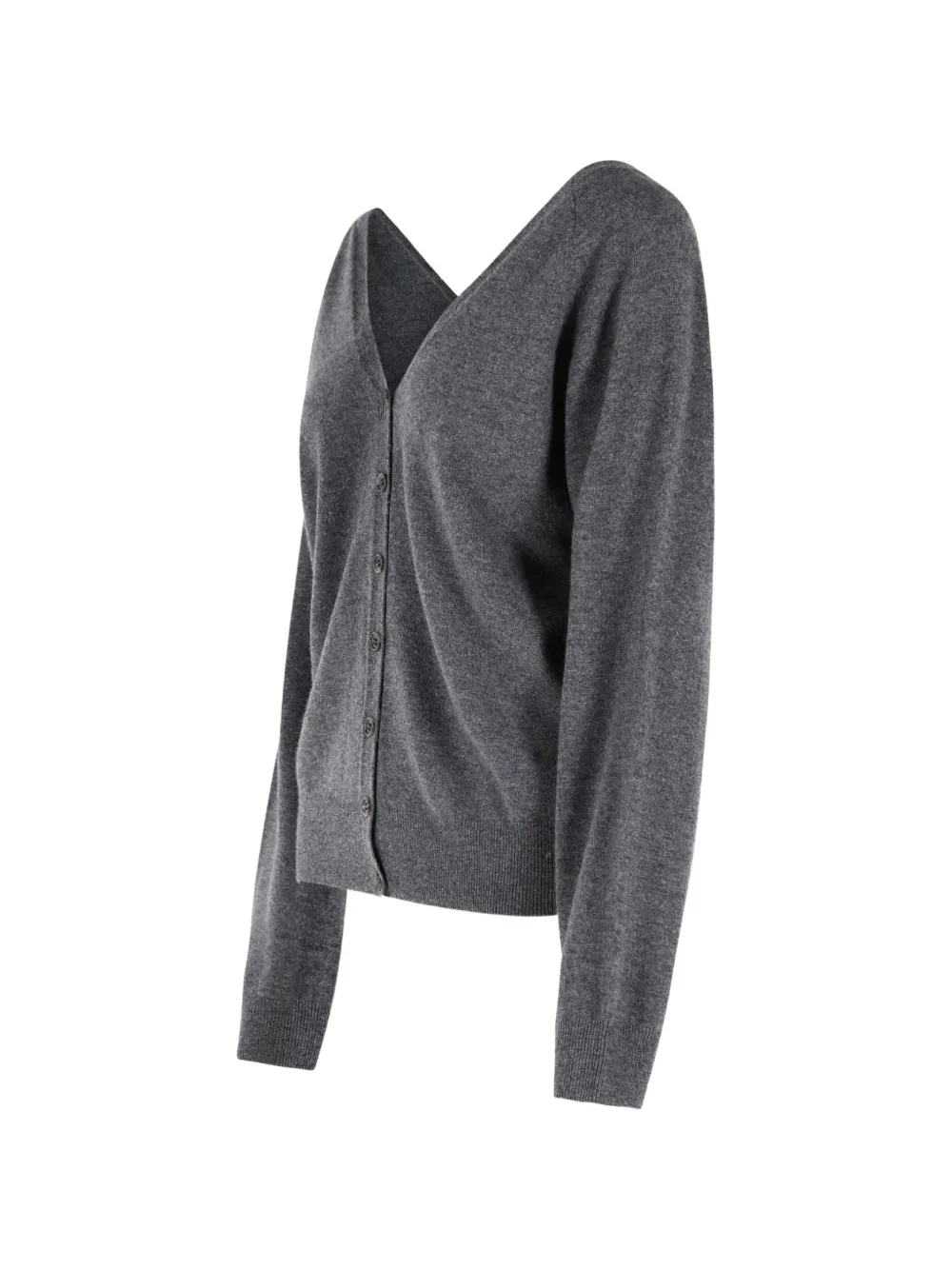 Lisa Yang Kasjmier vest Grijs