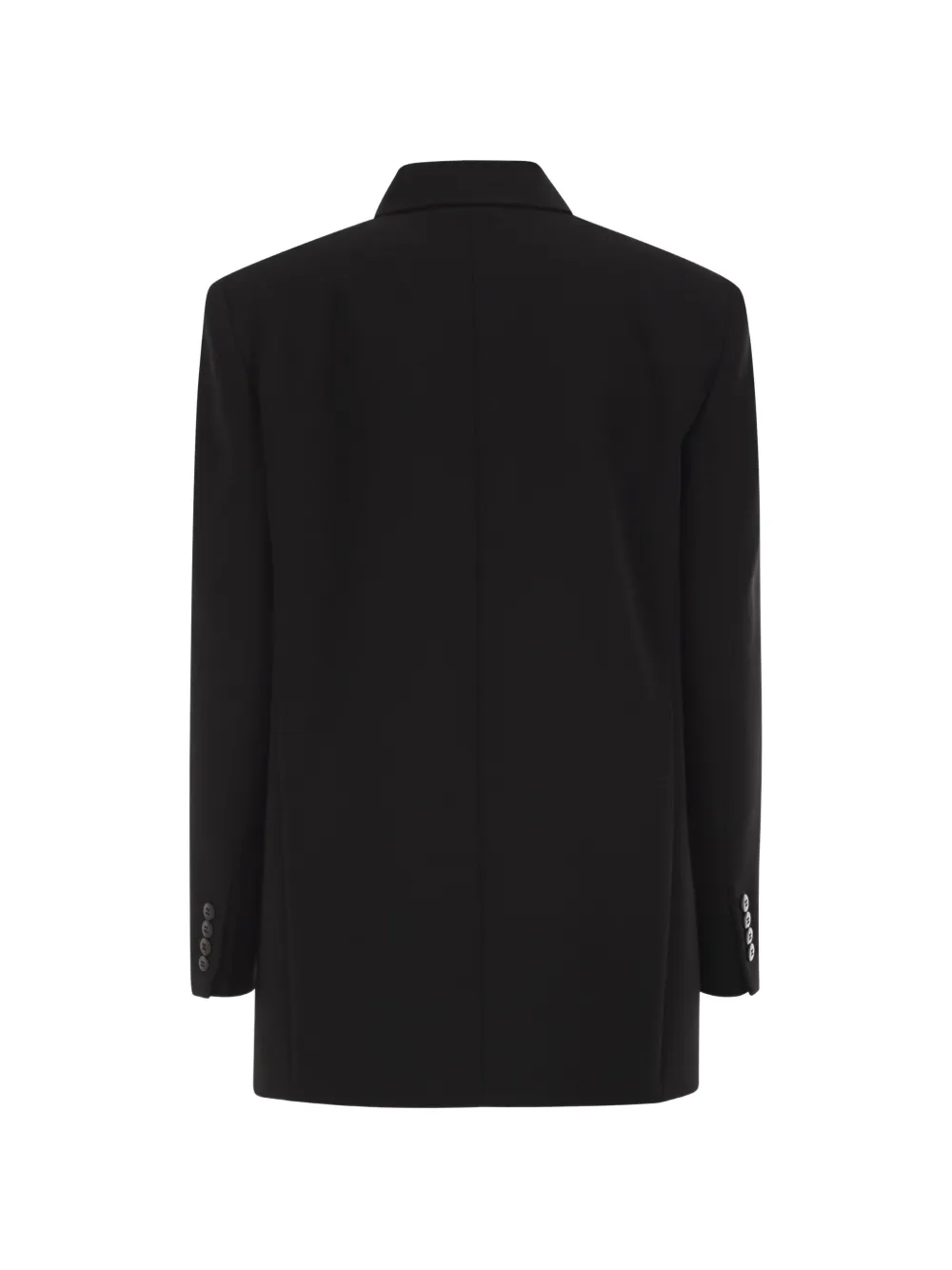 Max Mara Blazer met dubbele rij knopen Zwart