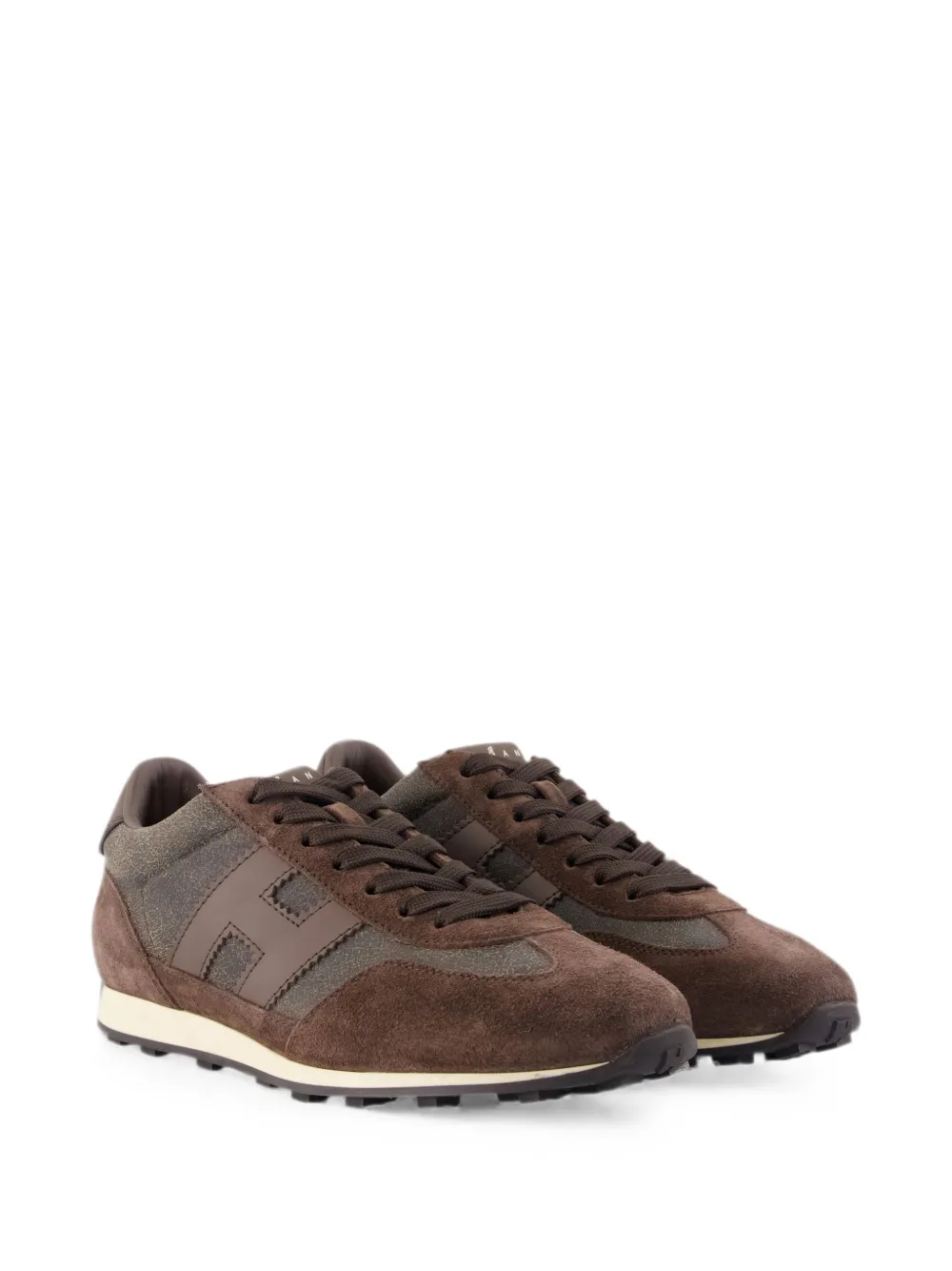 Hogan H699 panelled sneakers Bruin