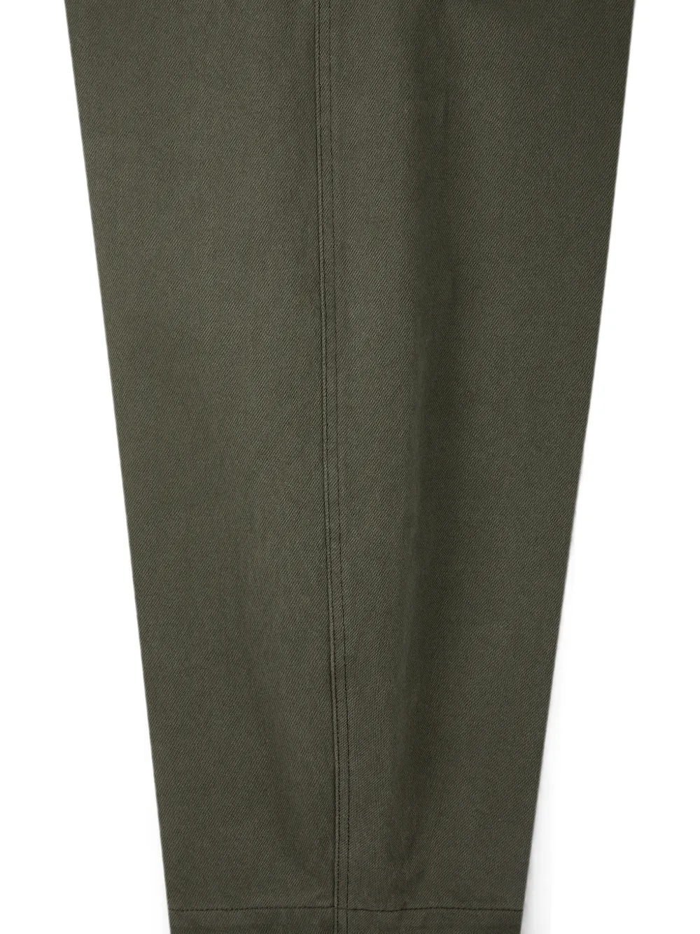 TOMBOY Katoenen chino met elastische taille Groen