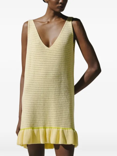 Baobab vestido corto Muse con dobladillo de volantes