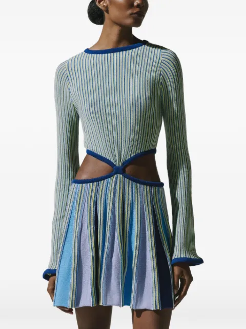 Baobab Bentley cutout-detail knit mini dress
