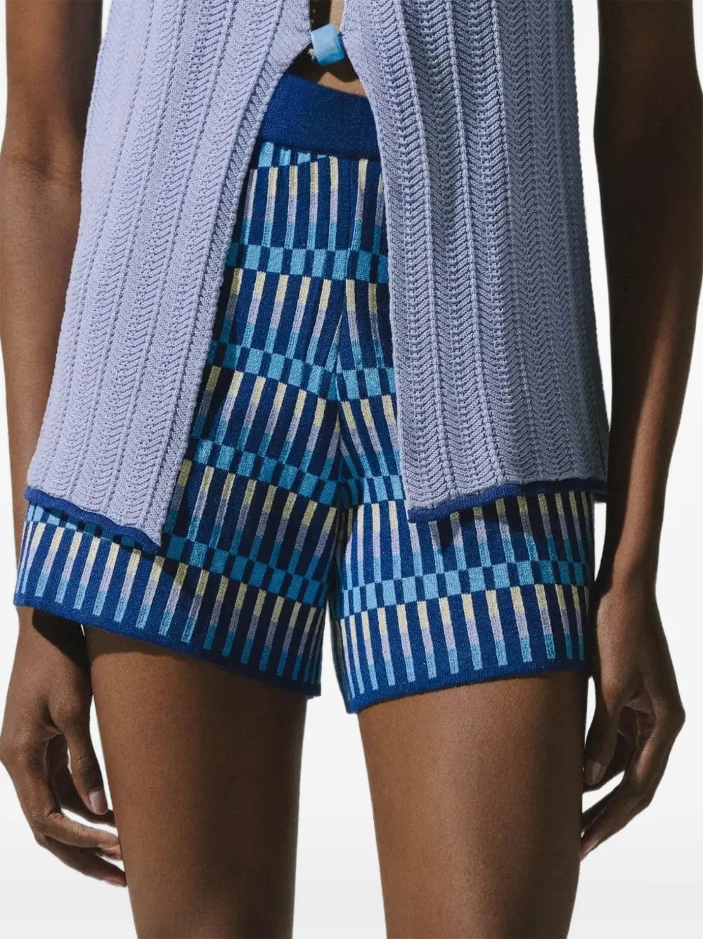 Baobab Kina knit shorts - Blu
