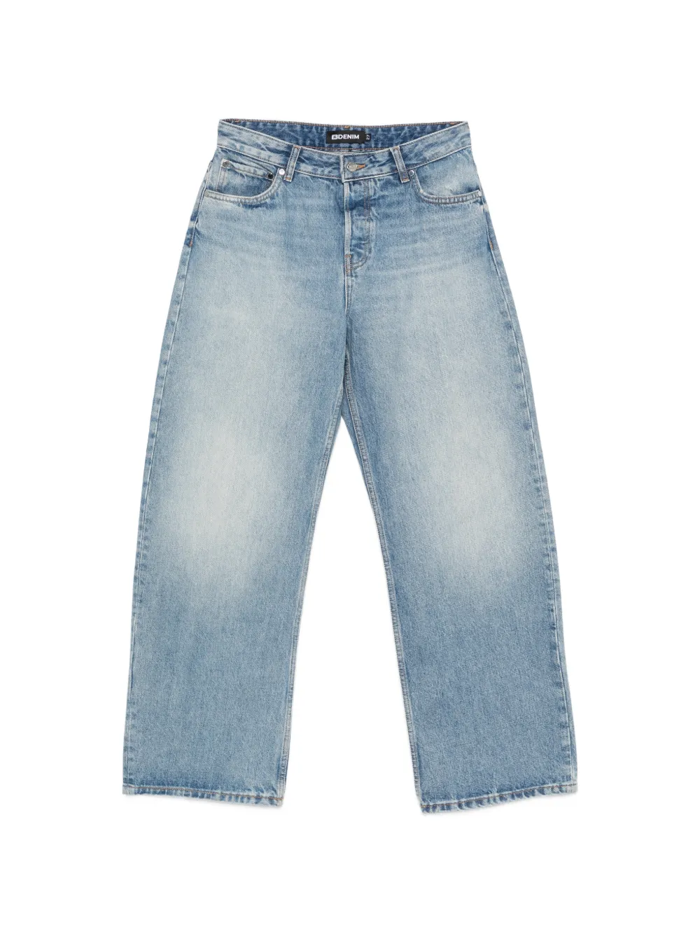 EB Denim belt-loops jeans - Blu