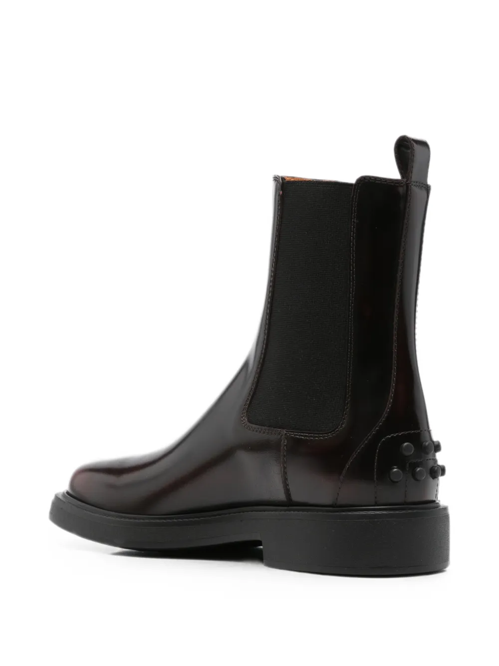 Tod's Gommino-detail round-toe Chelsea boots Bruin