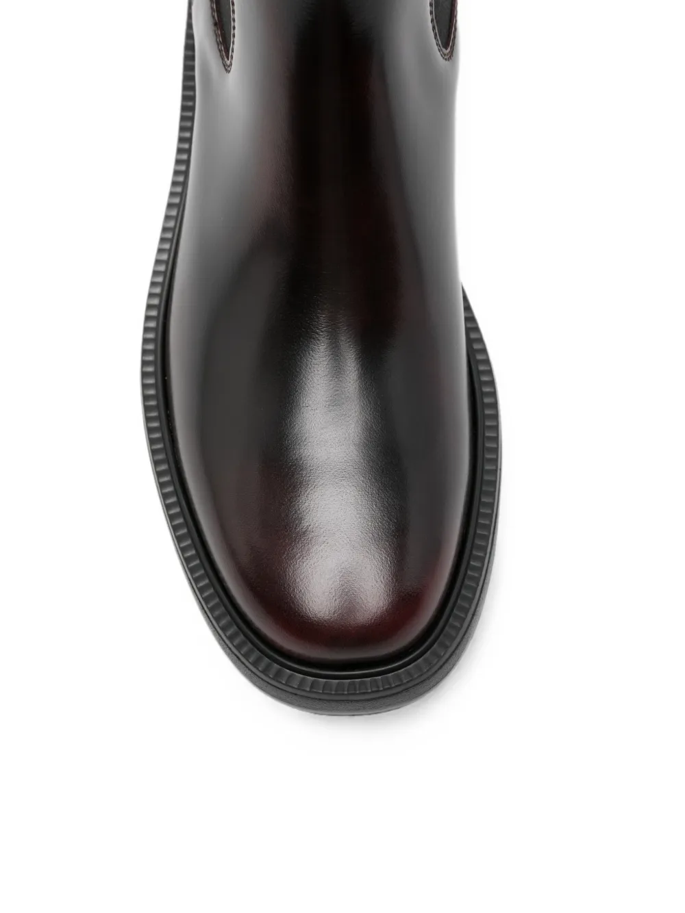 Tod's Gommino-detail round-toe Chelsea boots Bruin