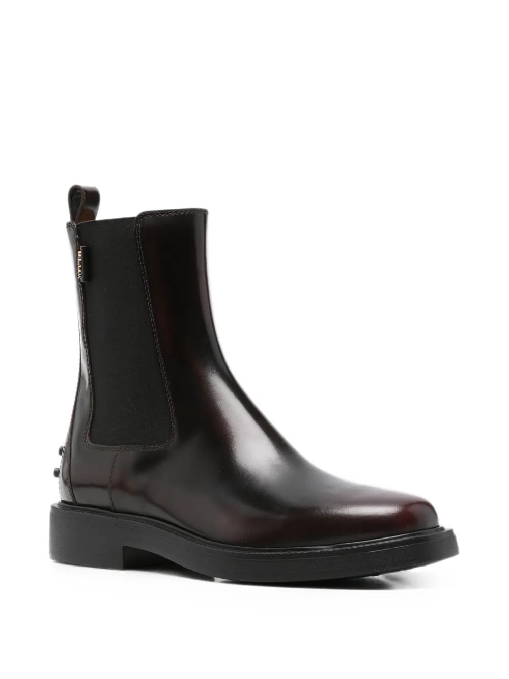 Tod's Gommino-detail round-toe Chelsea boots Bruin