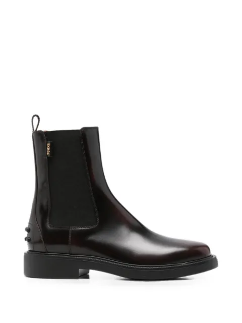 Tod's Gommino-detail round-toe Chelsea boots