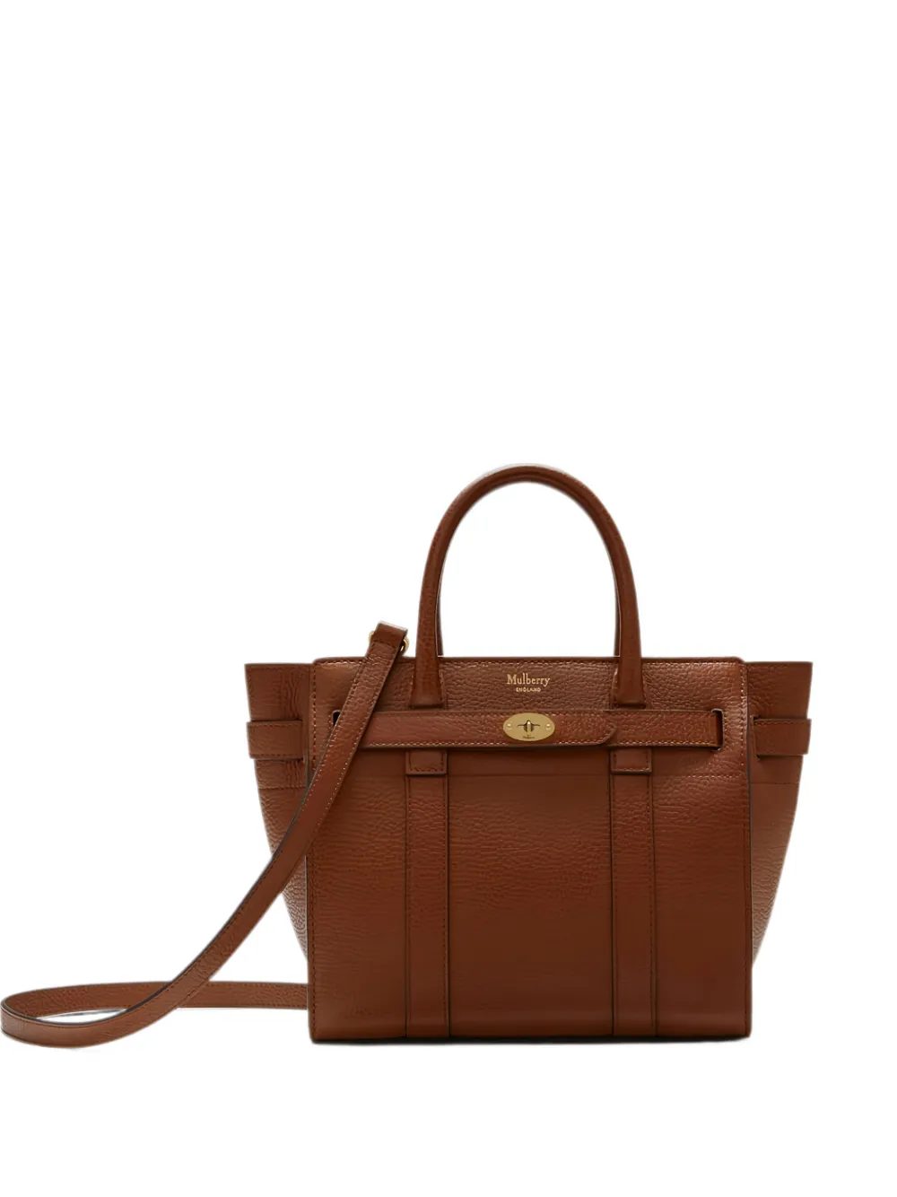 Mulberry Borsa a spalla Bayswater mini - Marrone