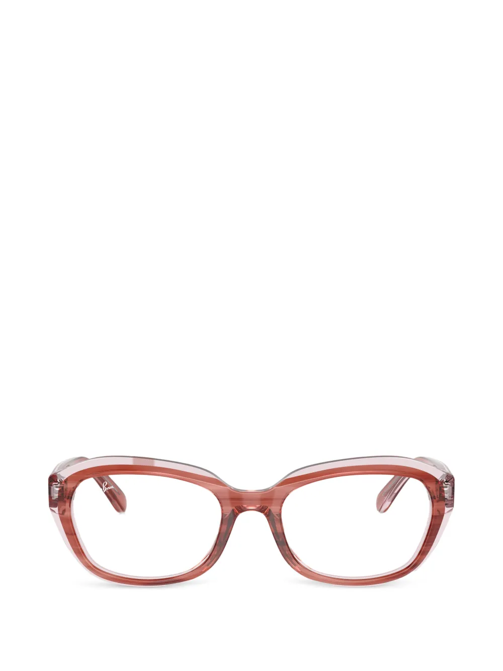 RAY-BAN JUNIOR geometric-frame glasses - Rosa