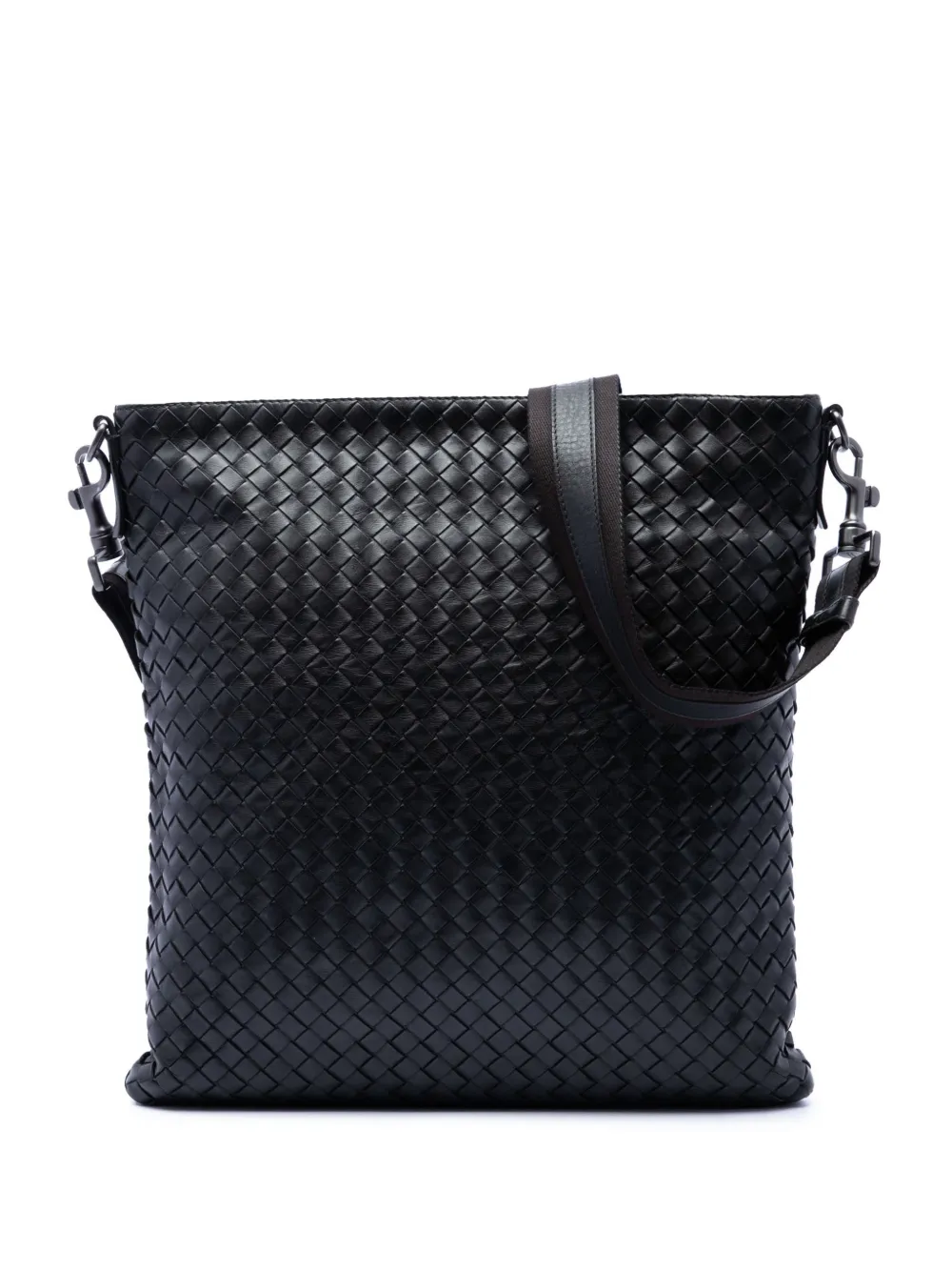 Bottega Veneta Pre-Owned 2012-2026 Nappa Intrecciato VN crossbody bag - Nero