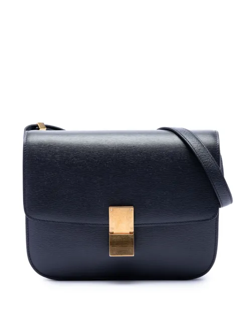 Celine Pre-Owned 2016 Medium Calfskin Classic Box crossbody bag